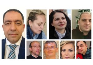Fotografii cu Tarcă Gabriela, Antik Levente, Andor Teodora, Timiș Ioan, Matea Daniela, Tomele Sorin și Radu Valer Rus implicați într-un caz de eroare judiciară